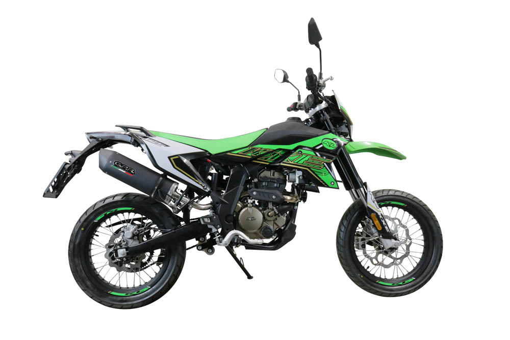 Kl KXE 125 2022-2023 Exhaust GPR Slip-on Furore Evo4 Nero