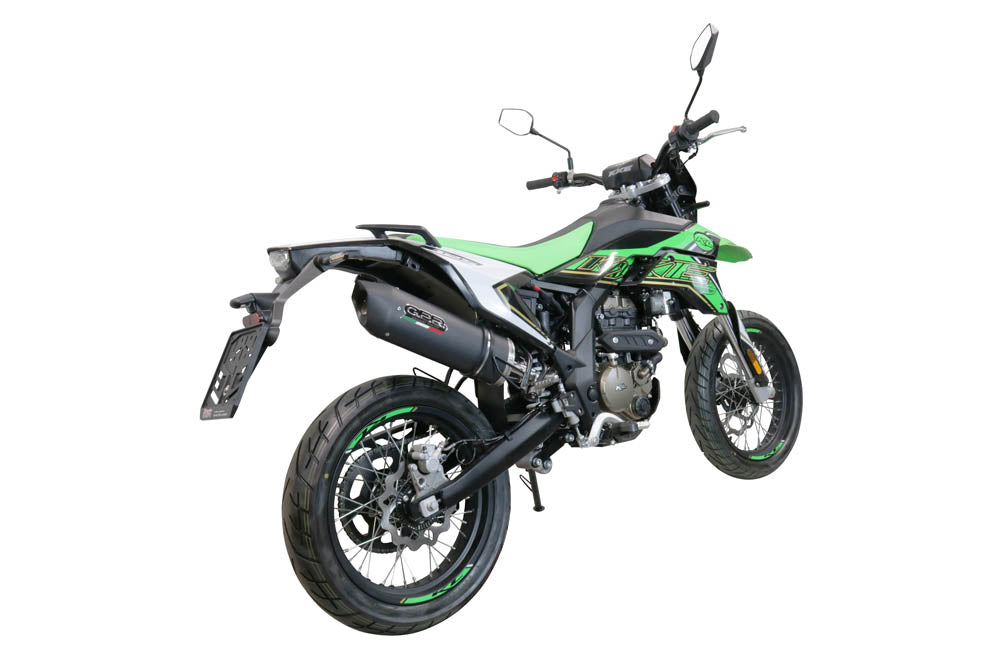 Kl KXE 125 2022-2023 Exhaust GPR Slip-on Furore Evo4 Nero