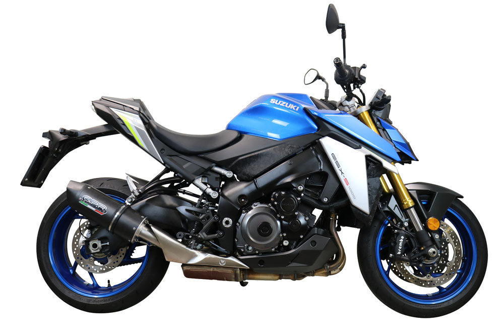 Suzuki GSXS 1000 GT 2021-2024 Exhaust GPR Slip-on Furore Evo4 Poppy