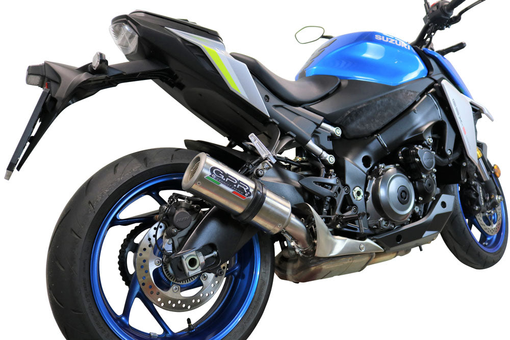Suzuki GSXS 1000 2017-2020 Exhaust GPR Slip-on M3 Inox