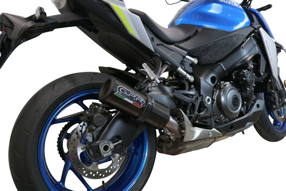 Suzuki GSXS 1000 GT 2021-2024 Exhaust GPR Slip-on M3 Black Titanium