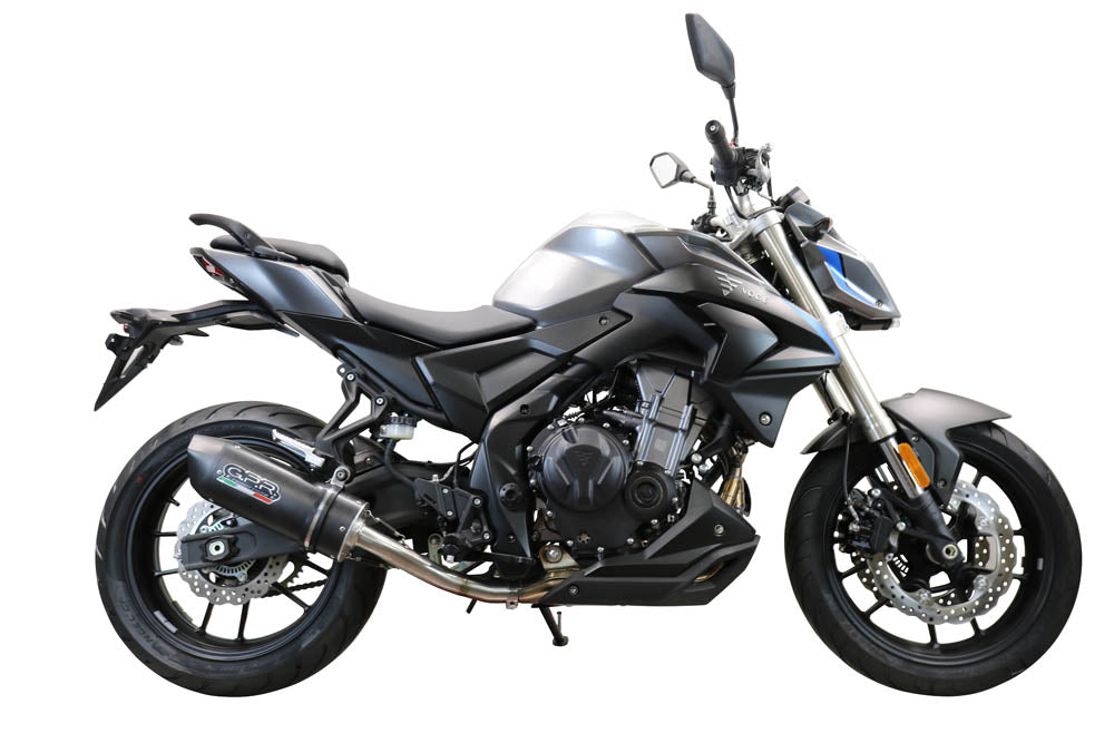 Voge 500R 2021-2024 Exhaust GPR Slip-on Furore Nero
