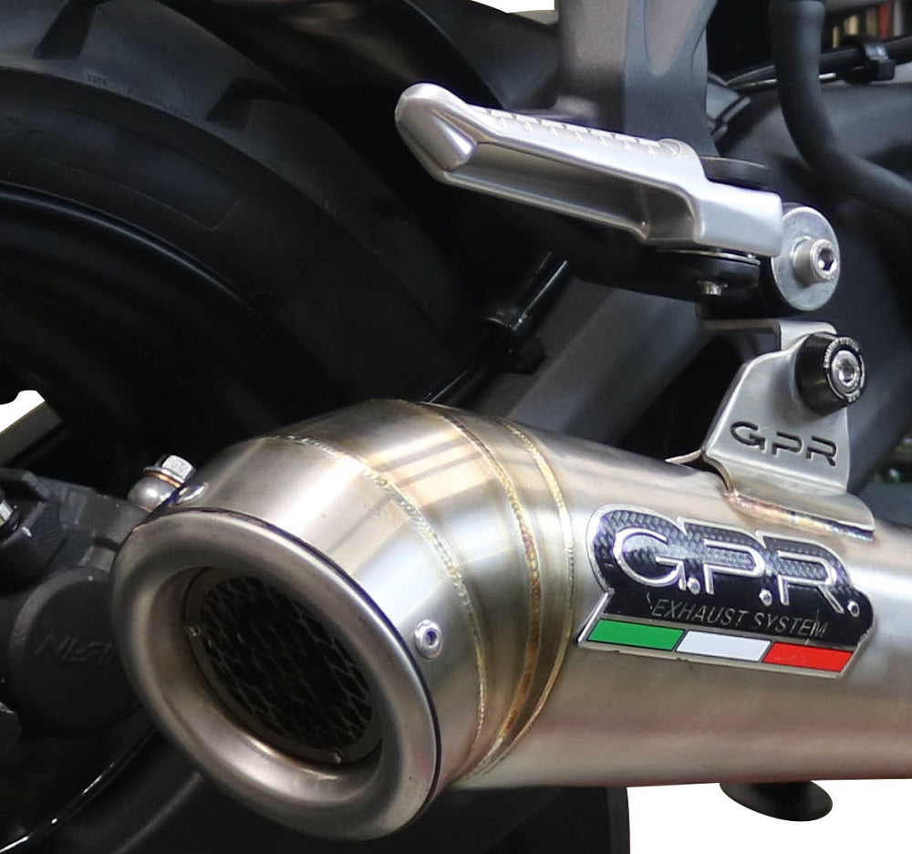 Voge 500DS 2021-2024 Exhaust GPR Slip-on Powercone Evo