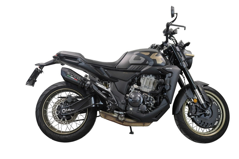 Zontes 350 T1 ADV 2022-2024 Exhaust GPR Slip-on Grand Prix Evo Poppy