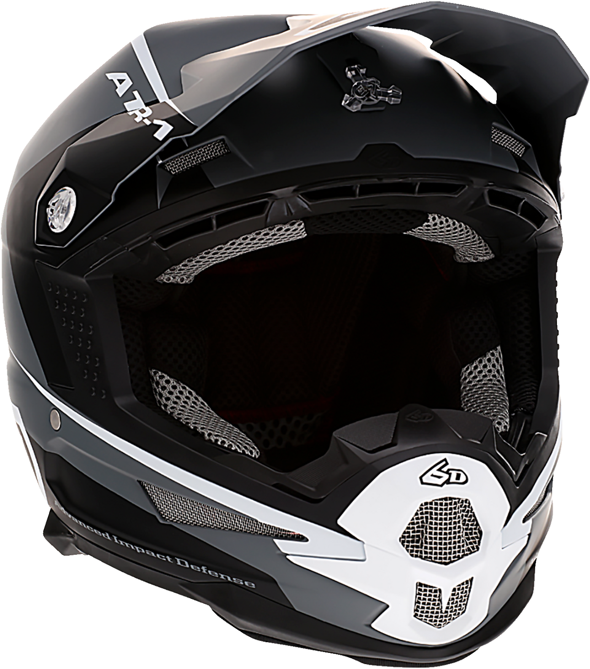 Casco de motocicleta 6D ATR-1 - Stealth - Blanco - Grande 10-4617