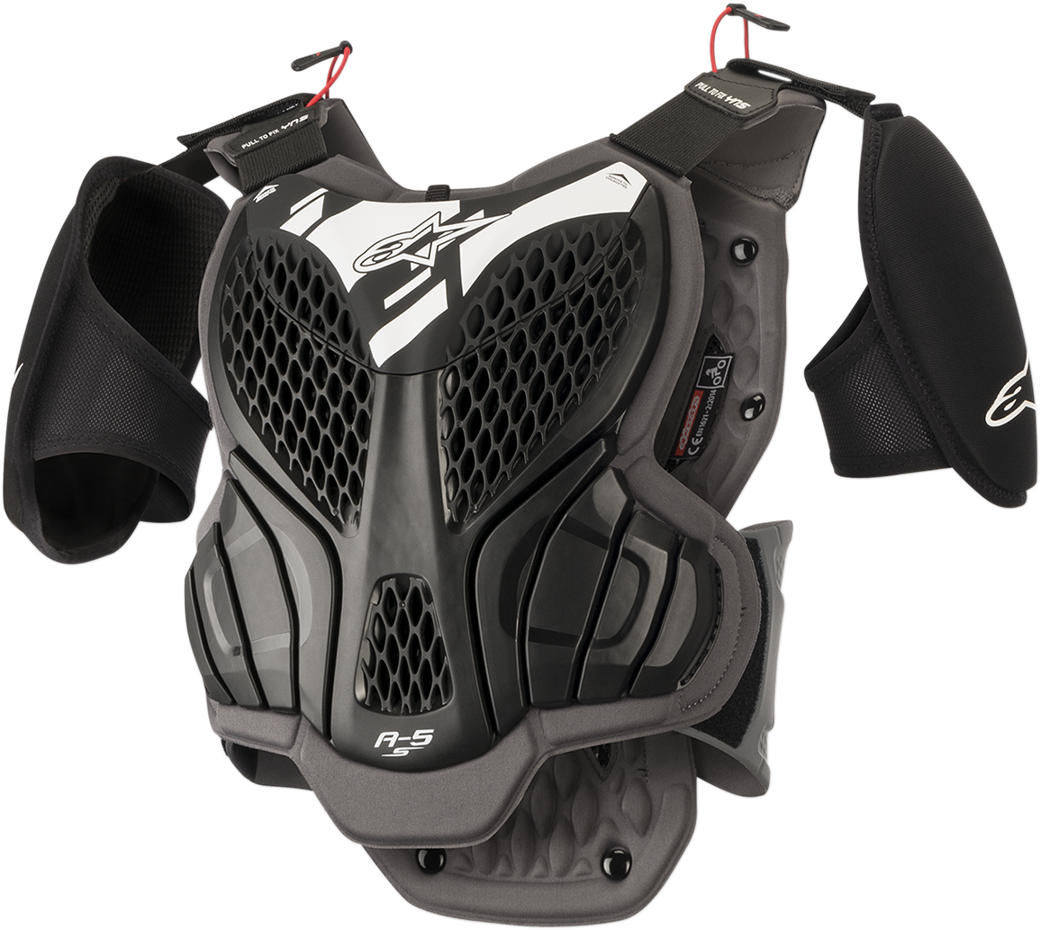 Chaleco antibalas ALPINESTARS Youth A-5s - Negro/Gris - L/XL 6740518-105-LXL