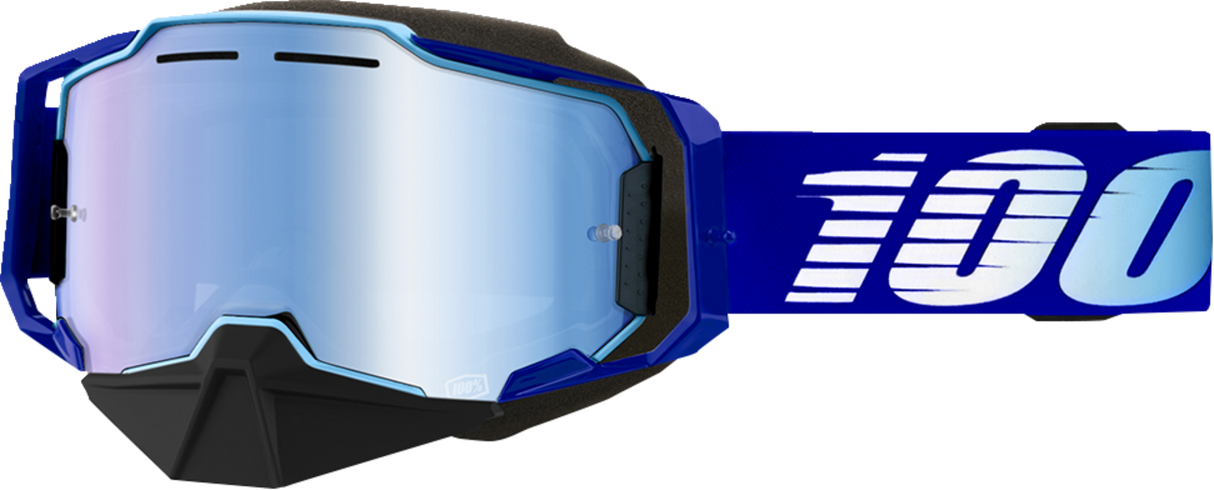 Gafas de nieve 100% Armega - Azul Real - Espejo 50008-00004