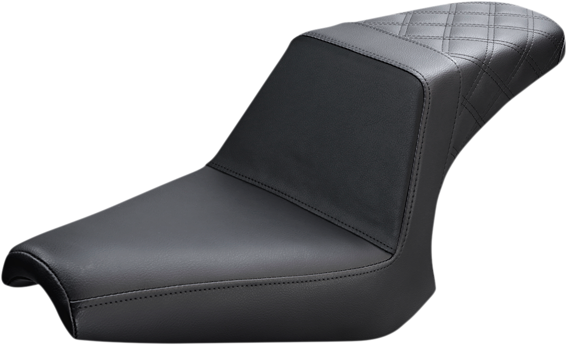 Asiento SADDLEMEN Step Up - Trasero con costuras enrejadas - Negro Y13-16-173