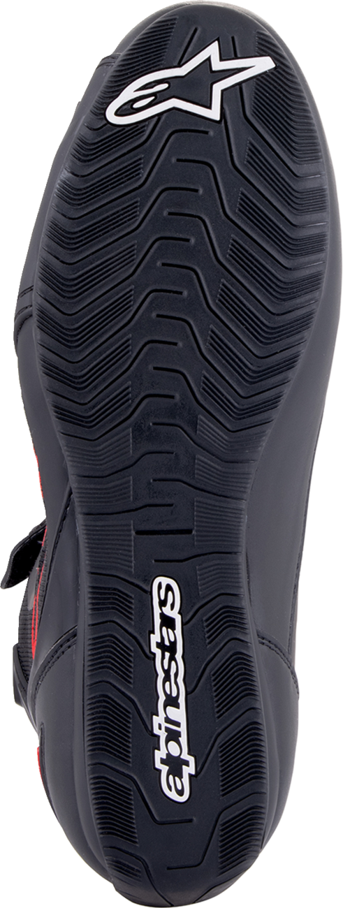 Zapatillas ALPINESTARS Faster-3 Rideknit® - Negro/Gris/Rojo - Talla 12 de EE. UU. 2510319-1993-12