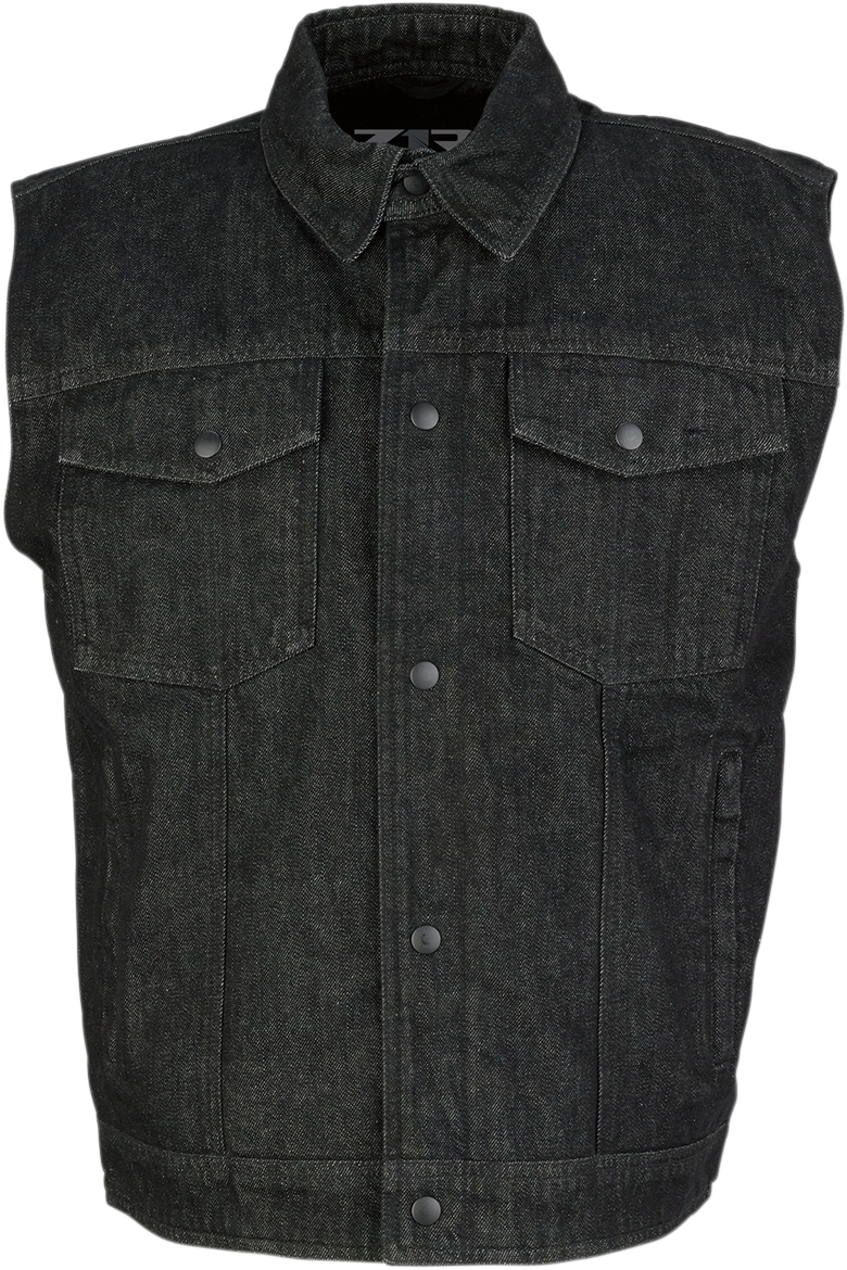 Chaleco vaquero Z1R - Negro - Talla grande 2820-4486