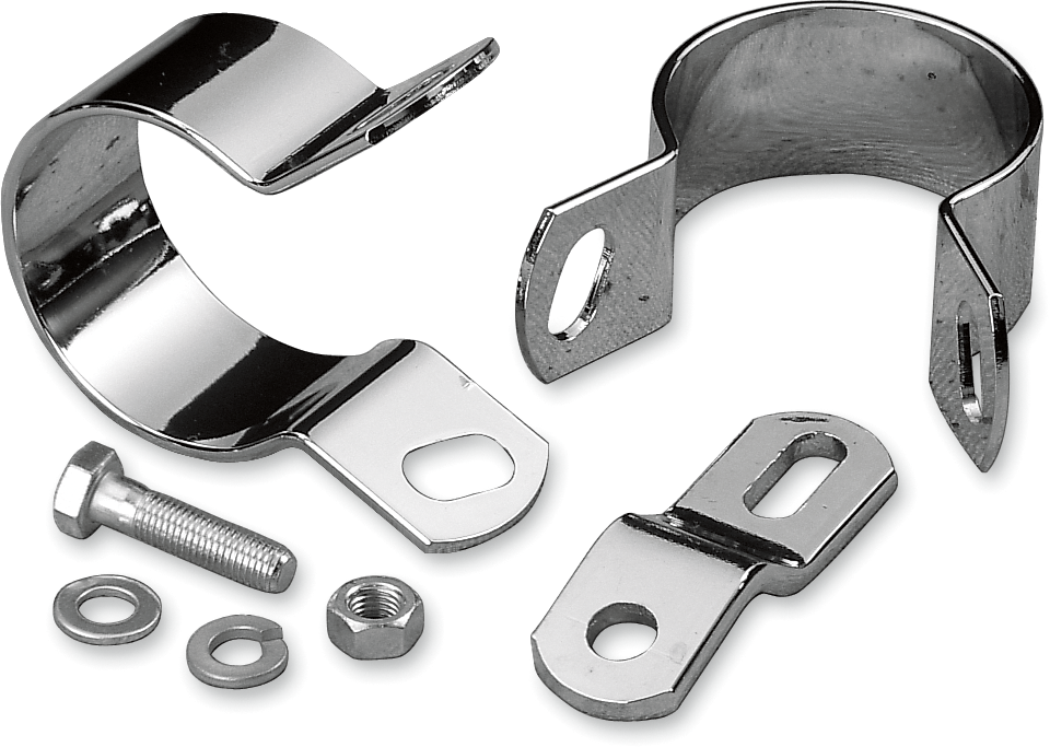 Kit de montaje de escape Midway de DRAG SPECIALTIES - FXR/Dyna 14-0546-BC251