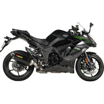 AKRAPOVIC Slip-On Line Muffler - Carbon Fiber - Kawasaki Ninja 1000 SX & Ninja 1100 SX S-K10SO32-HRC