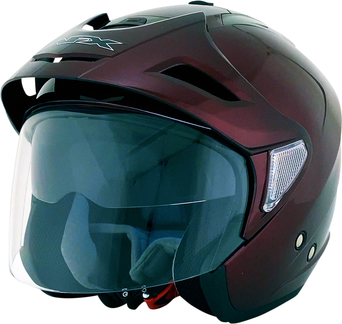 Casco de motocicleta AFX FX-50 - Vino - Mediano 0104-1389