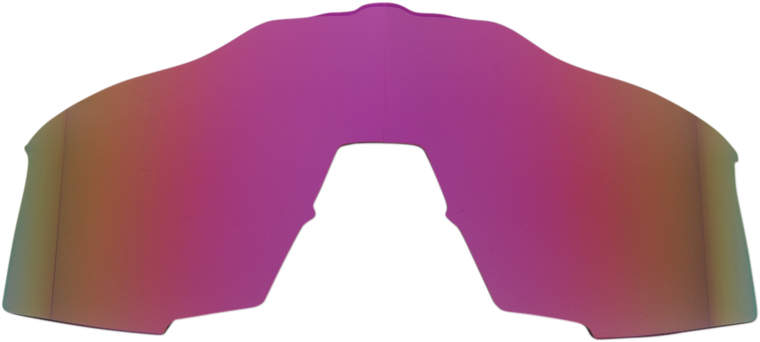 Lente 100% Speedcraft - Espejo morado 62001-262-01