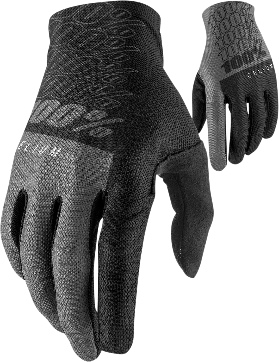 Guantes 100% Celium - Negro/Gris - Talla 2XL 10007-00004