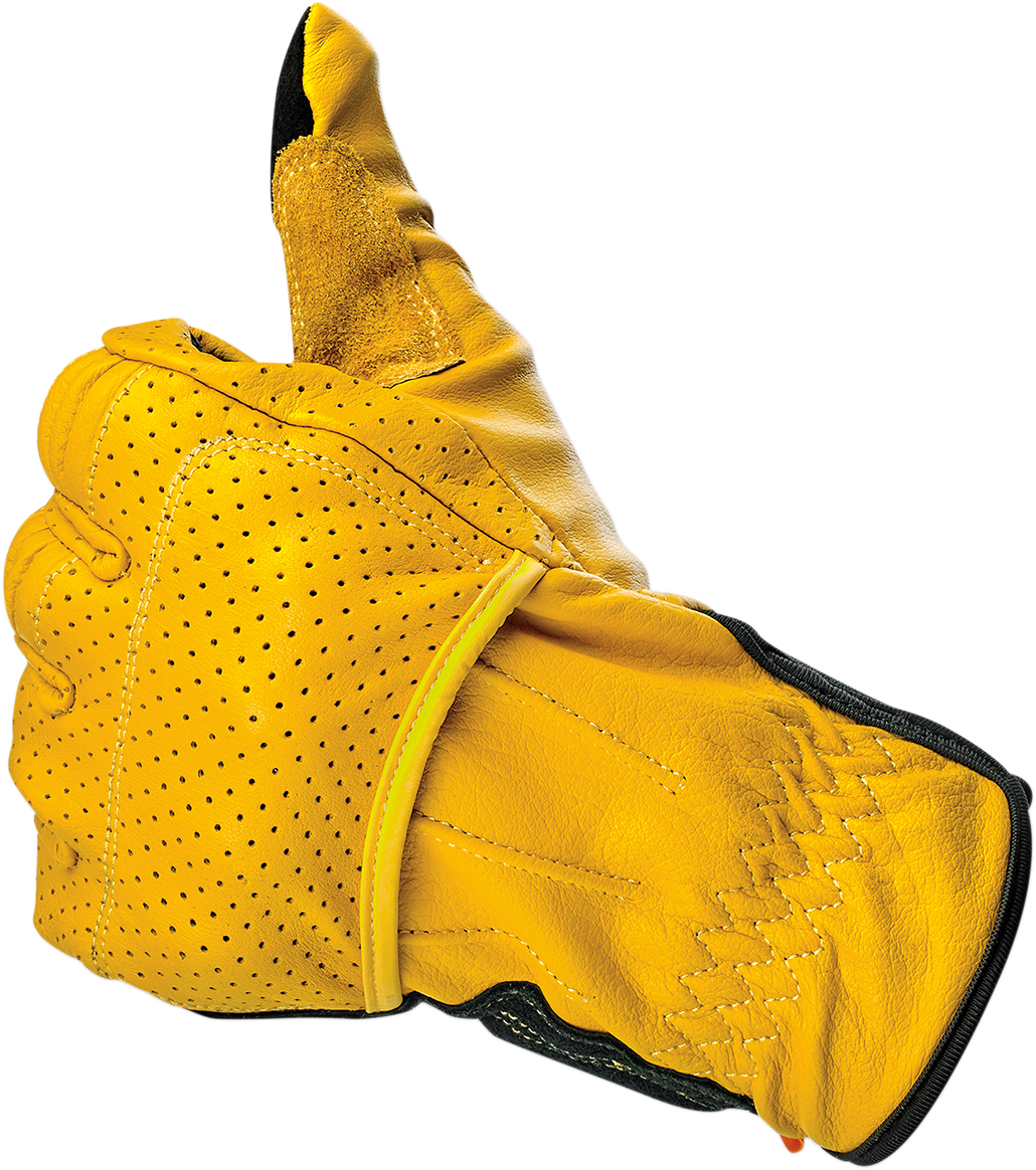 Guantes BILTWELL Borrego - Dorado/Negro - 2XL 1506-0701-306