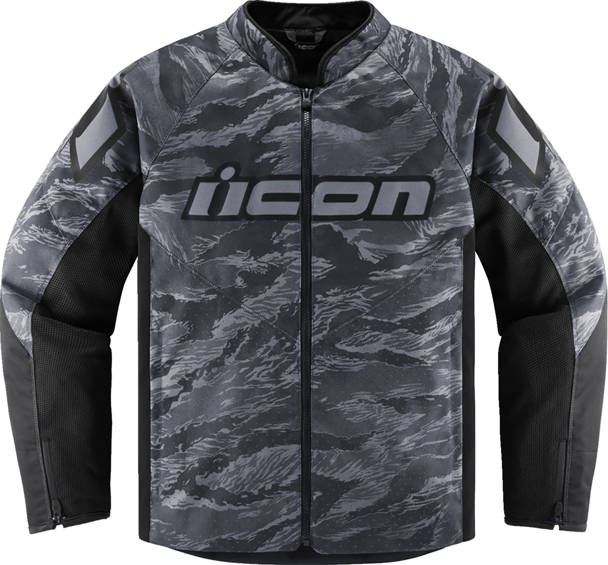 Chaqueta ICON Hooligan CE Tiger's Blood - Gris - XL 2820-6162