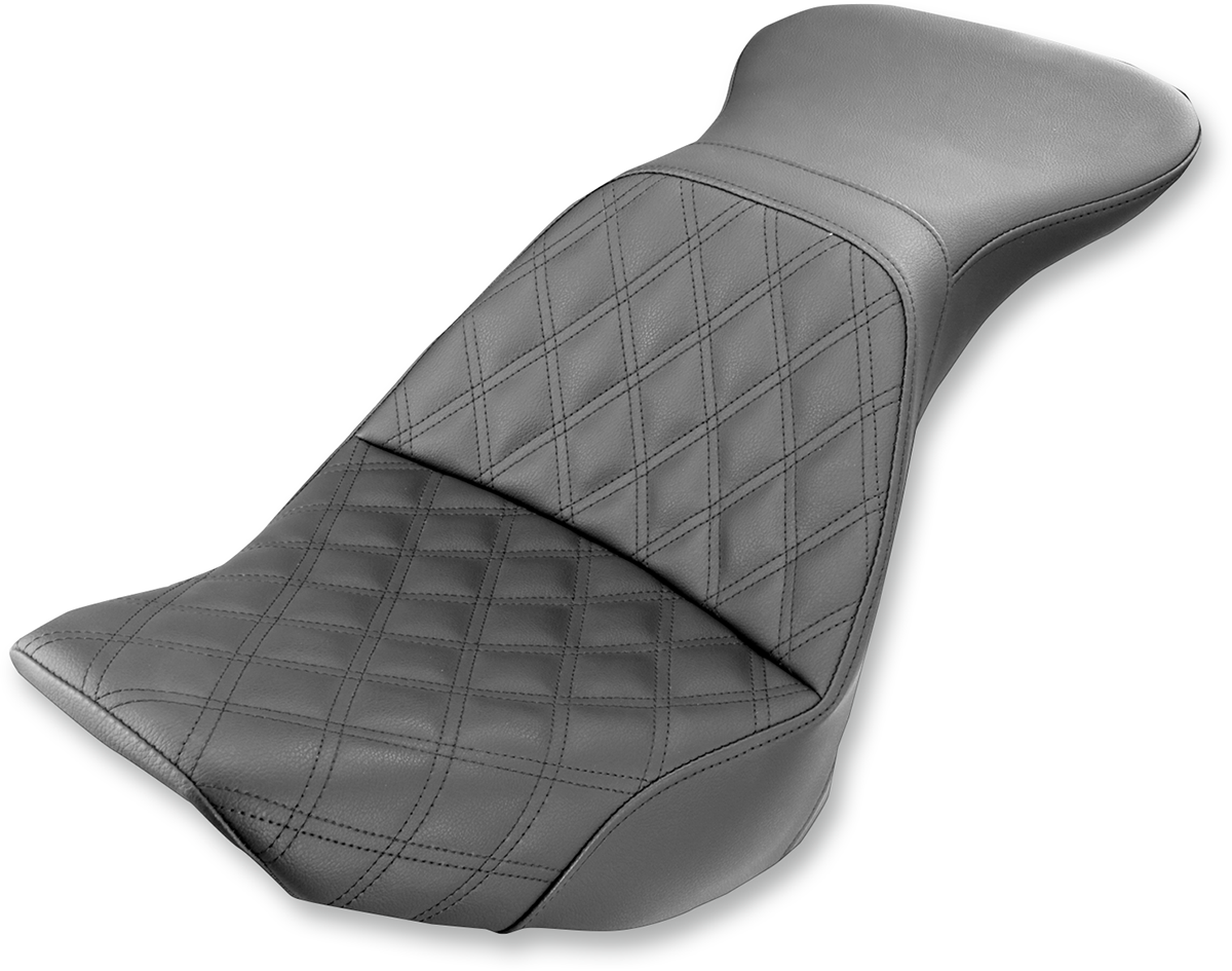 Asiento SADDLEMEN Explorer - Costuras enrejadas - FLSTN 806-15-029LS