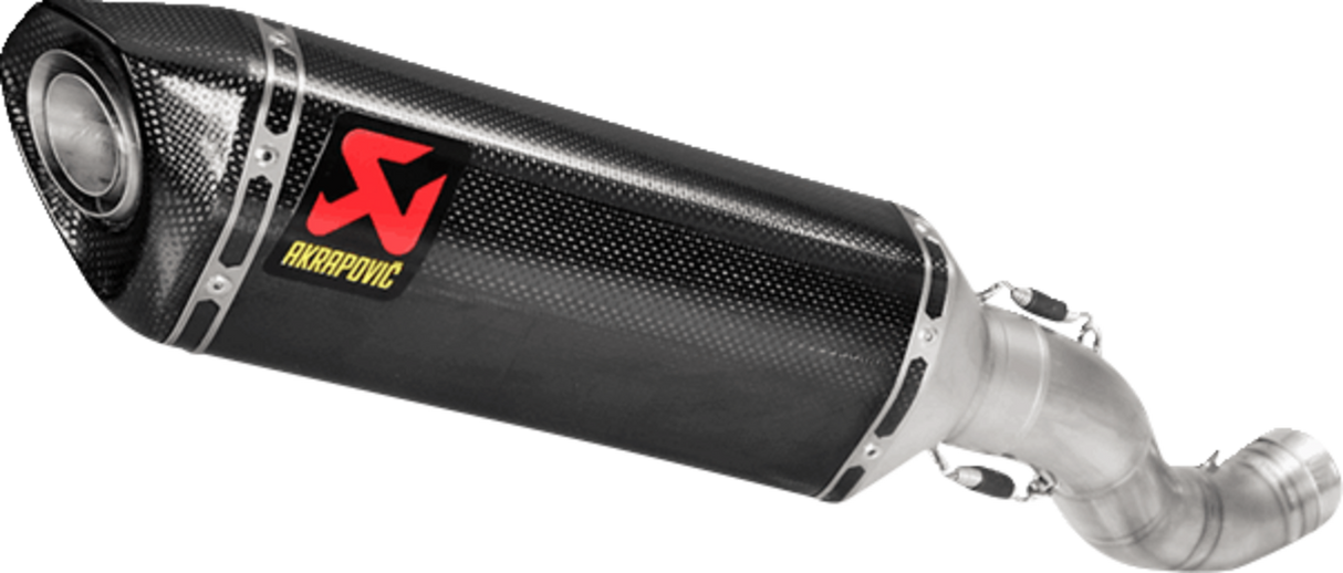 AKRAPOVIC Slip-On Line Muffler - Carbon Fiber RSV4 / Tuono V4 1100 S-A10SO13-RC 1811-4238