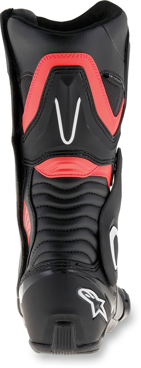 Botas ALPINESTARS SMX-6 v2 Drystar® - Negro/Rojo - Talla 10.5 EE. UU. / 45 UE 2243017-1030-45