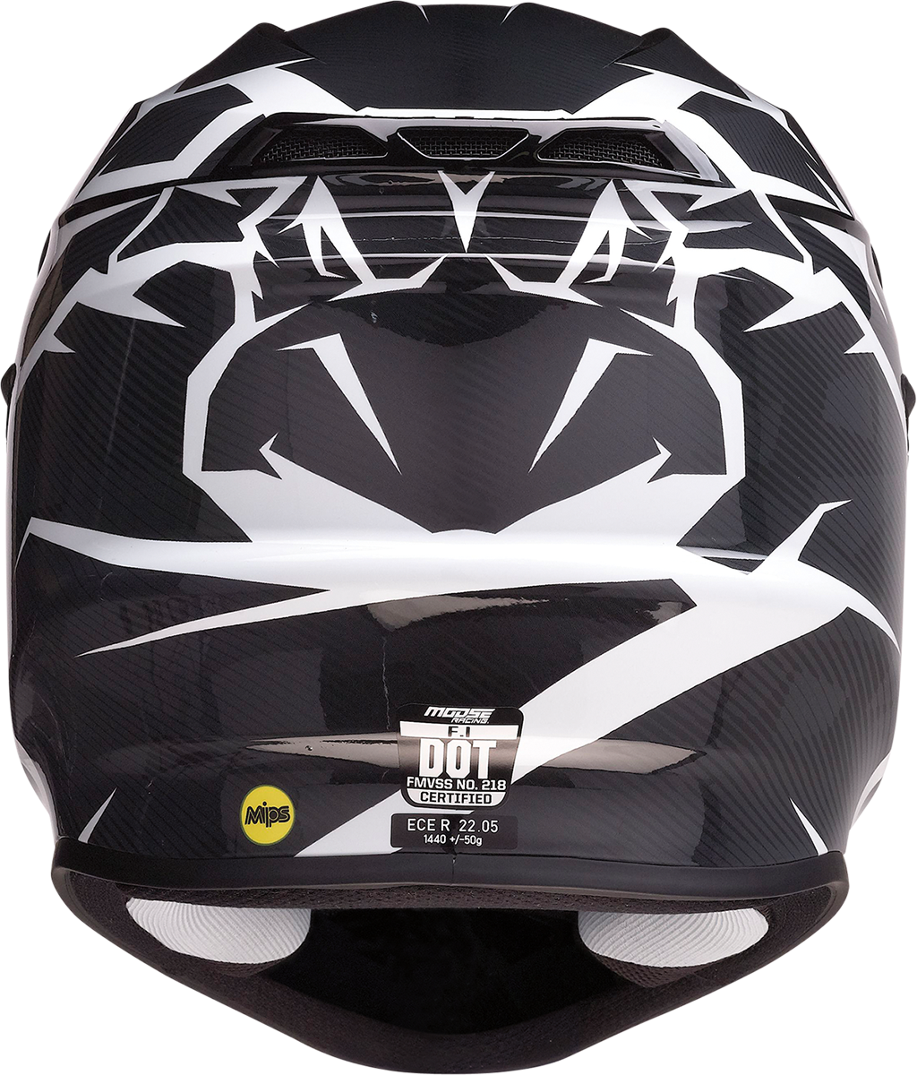 Casco MOOSE RACING FI - Camuflaje Agroid - MIPS® - Gris/Negro - 2XL 0110-7778