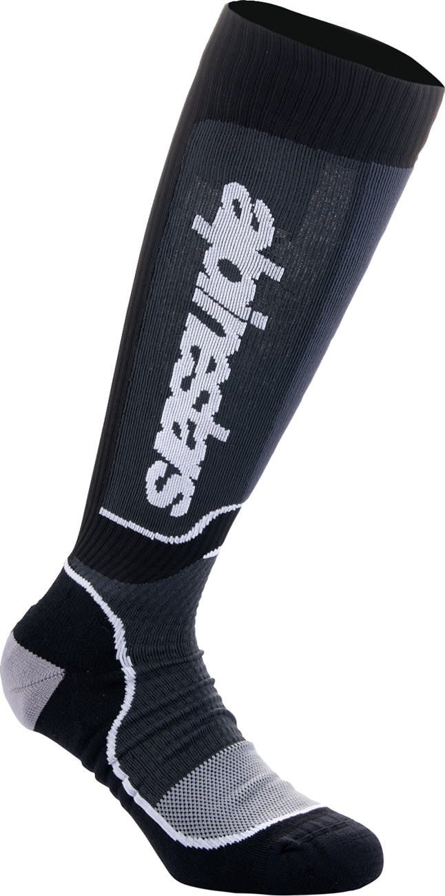 Calcetines ALPINESTARS MX Plus - Negro/Blanco - Talla M 4702324-12-M