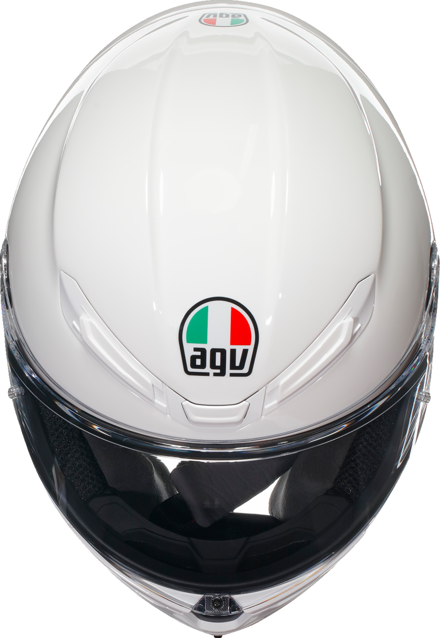 Casco de moto AGV K6 S - Blanco - Mediano 2118395002010M