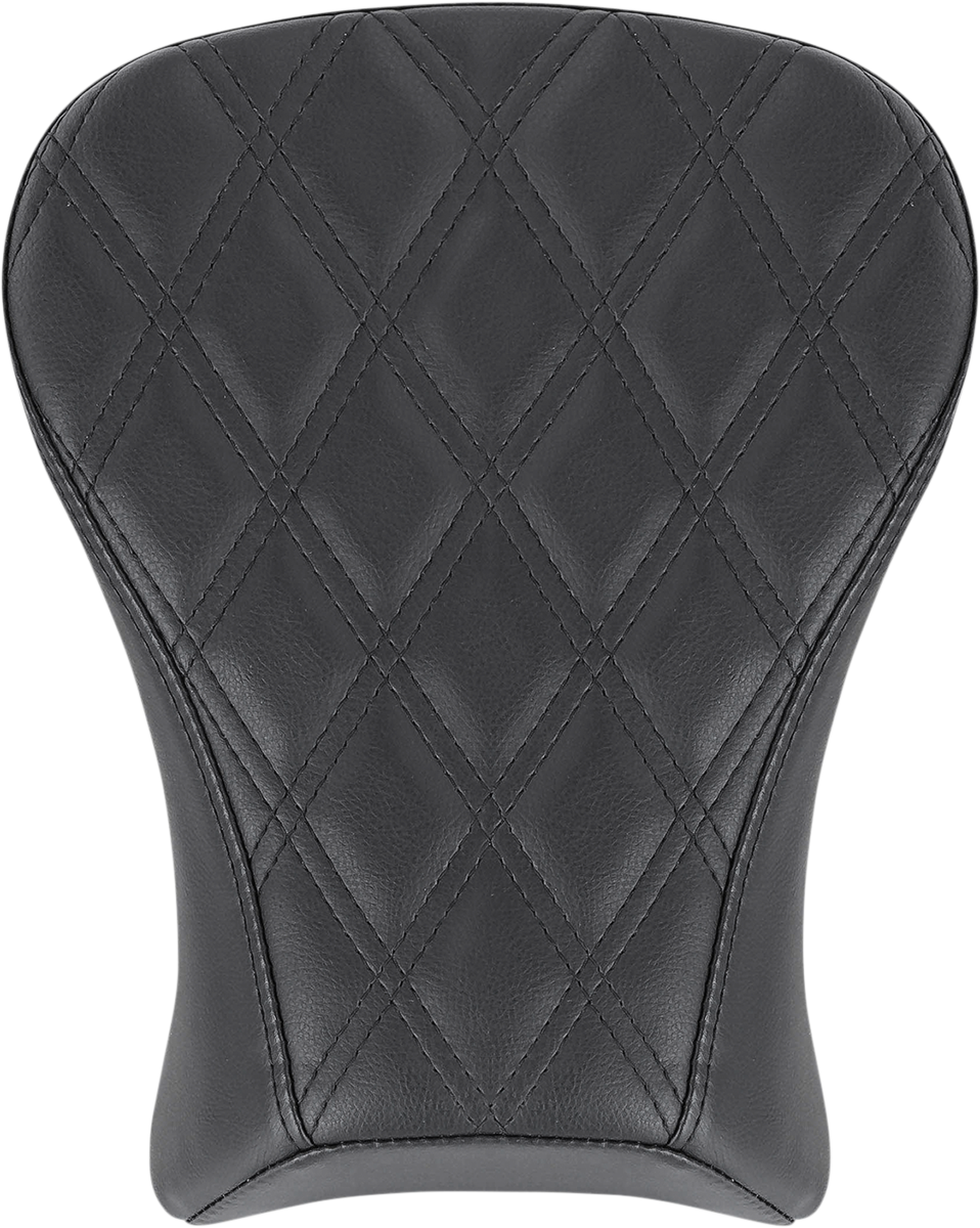 Almohadilla de pasajero SADDLEMEN Renegade - Touring - Costuras enrejadas - Negro - FLSB/FXLR '18-'23 818-29-012LS