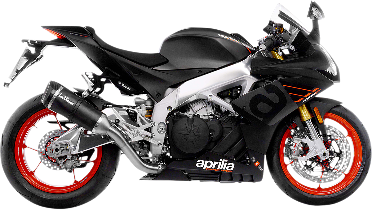 Silenciador LEOVINCE Factory S - Fibra de carbono Tuono V4 1100RR / Factory 17-24 14309SU