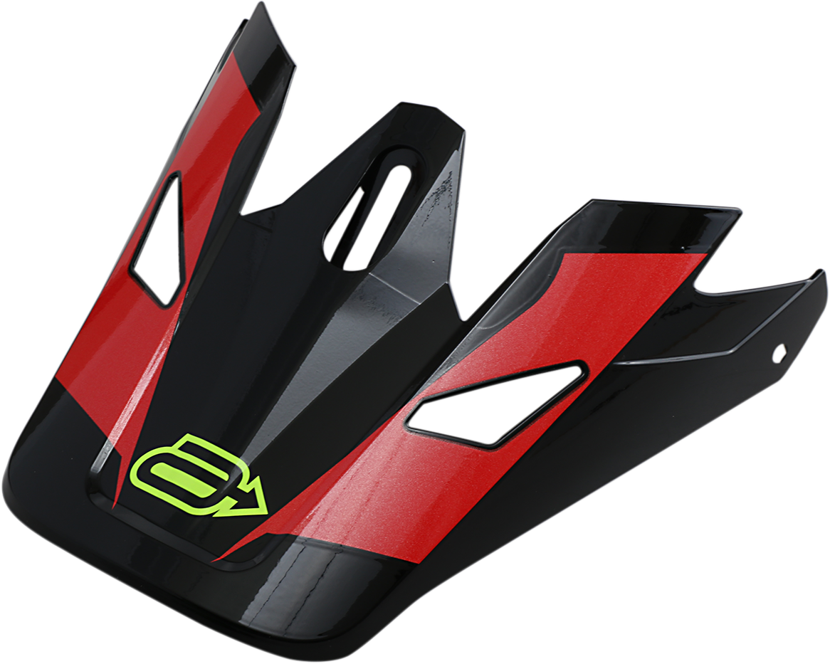 Visera ARCTIVA Rise - Summit - Negra/Roja/Alta Visibilidad 0133-1067