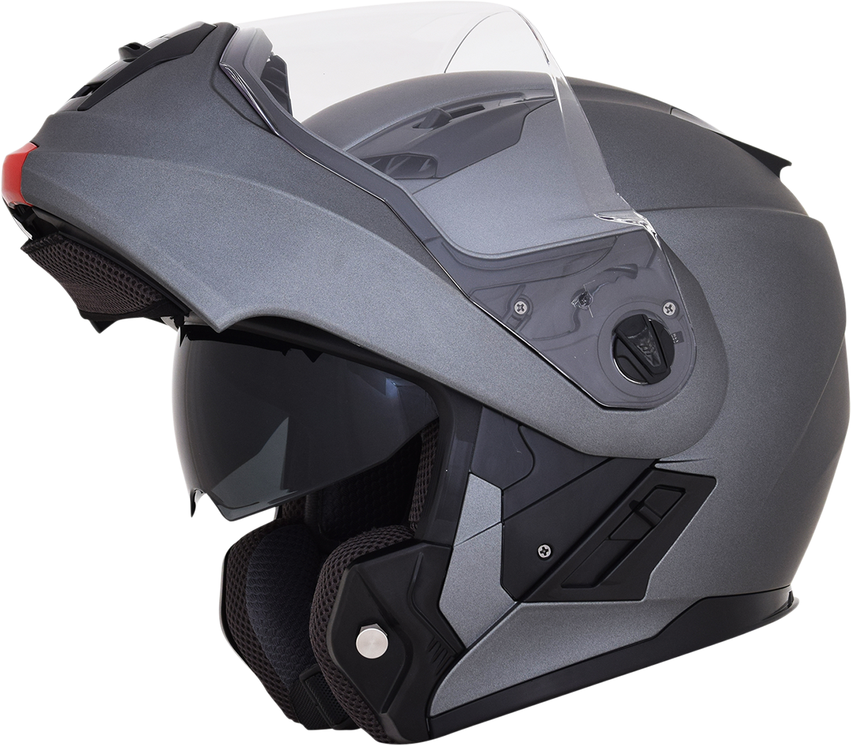 Casco de motocicleta AFX FX-111 - Gris escarcha - Talla grande 0100-1791