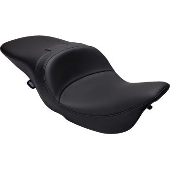 DRAG SPECIALTIES Freedom Seat - Solar Leather - Black - FLH '97-'07 0801-1508