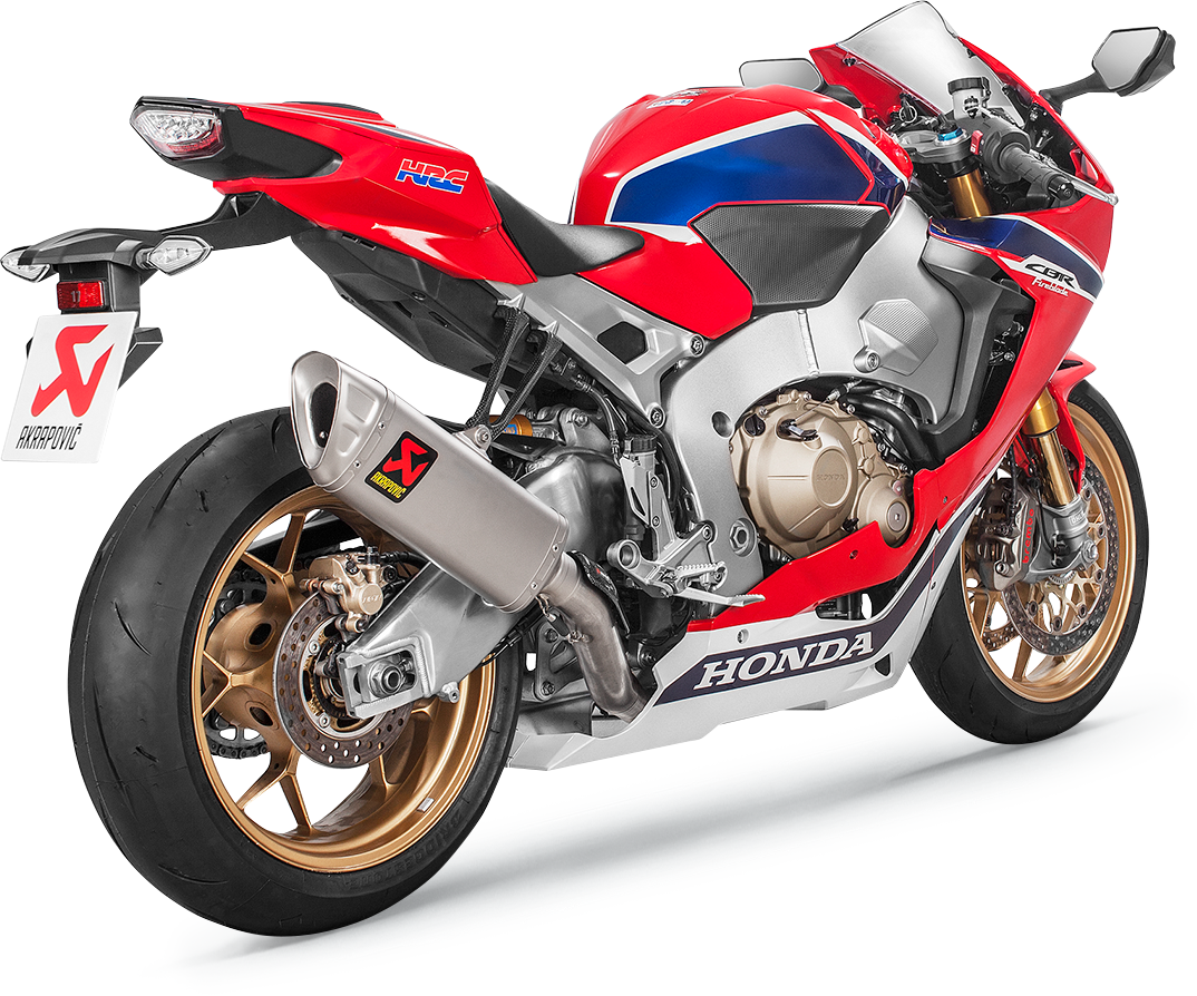 Escape de competición AKRAPOVIC - Acero inoxidable/Titanio CBR1000RR 2017-2019 S-H10R8-APLT 1810-2524