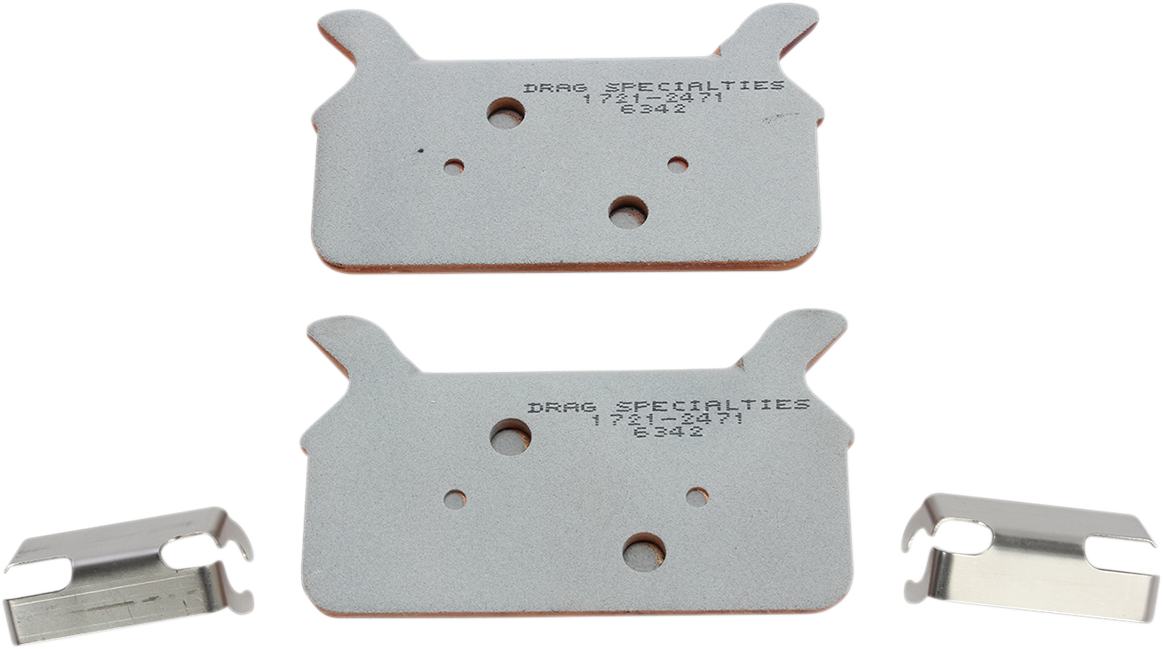 Pastillas de freno sinterizadas DRAG SPECIALTIES - Touring WRNG CALLOUT /WRNG PHOTO HDP904