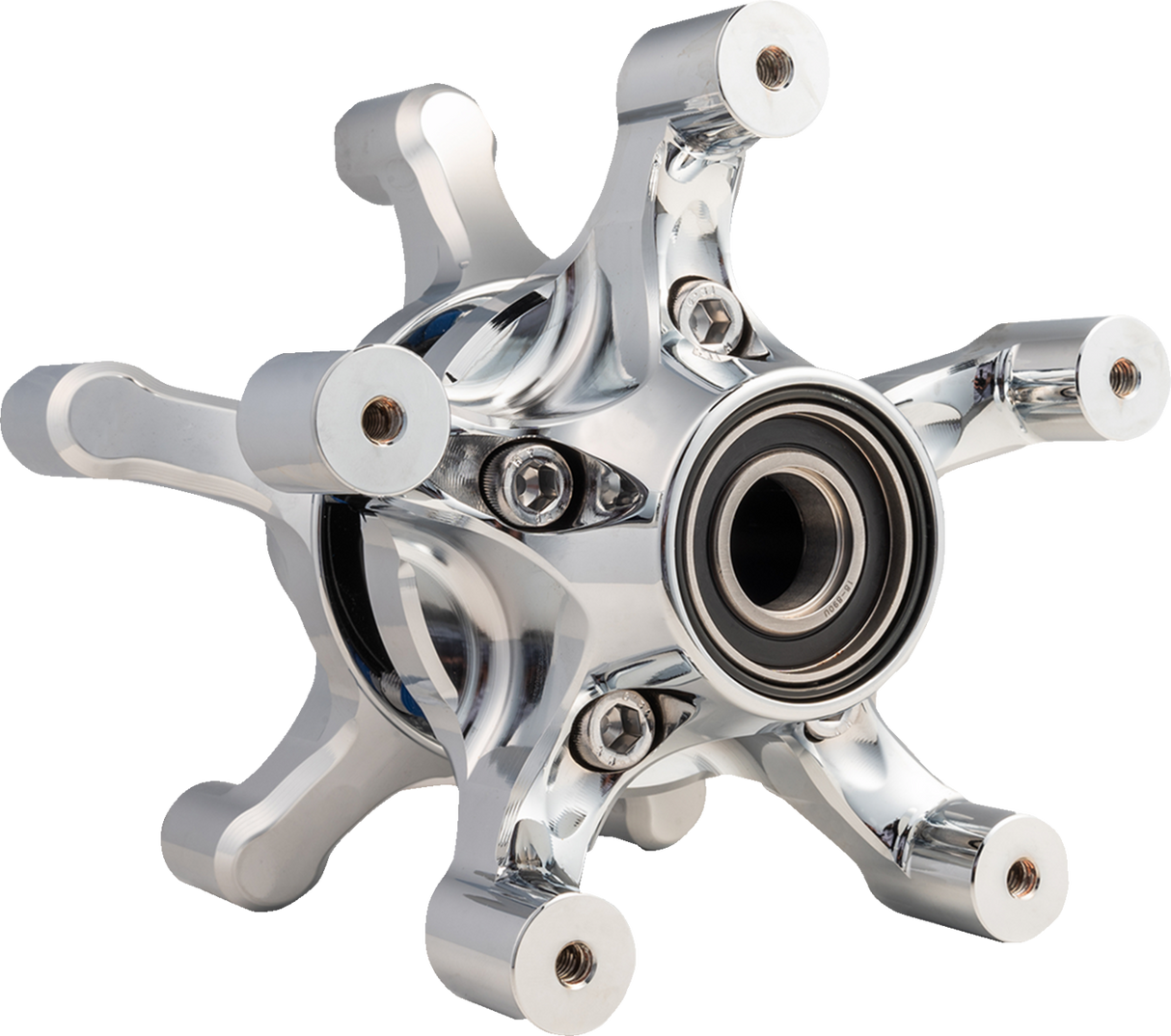 Buje ARLEN NESS - Spider - Doble disco - Delantero - Cromado Harley-Davidson 71-661