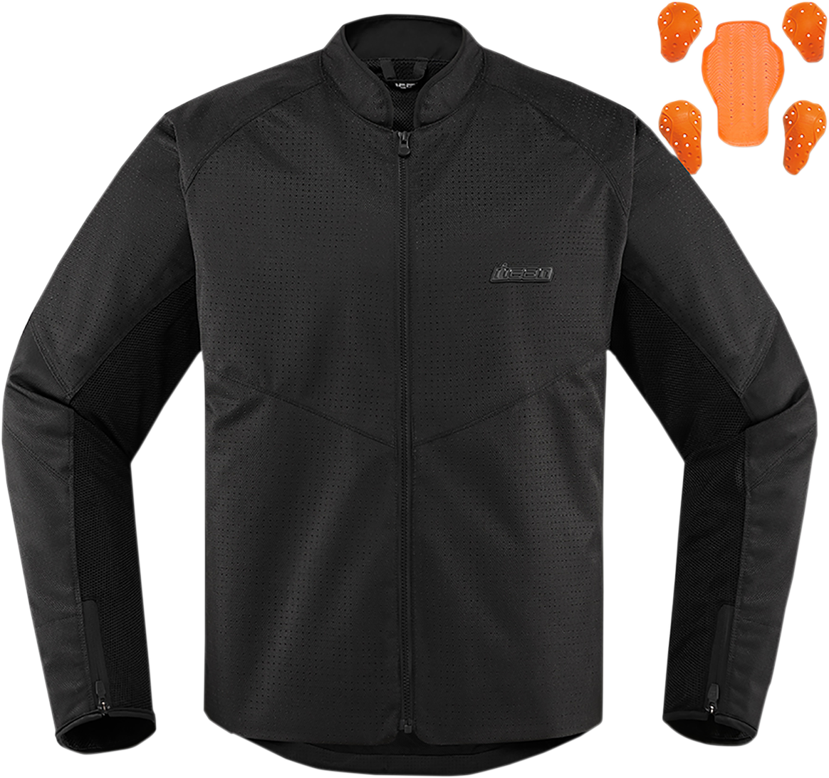 Chaqueta ICON Hooligan Perf - Stealth - 4XL 2820-5281