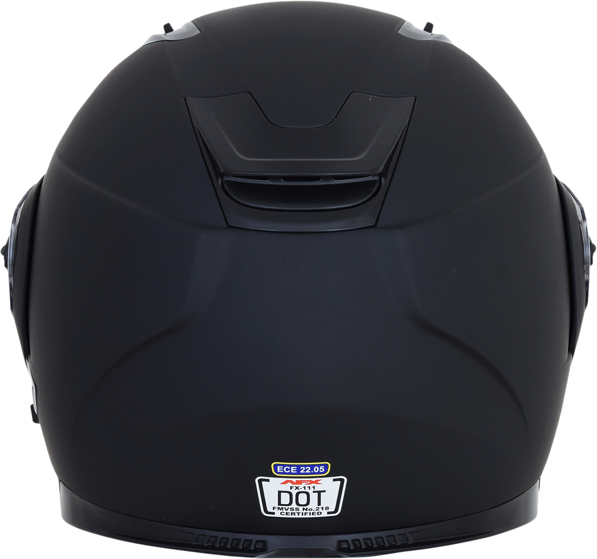 Casco de motocicleta AFX FX-111 - Negro mate - Talla grande 0100-1781