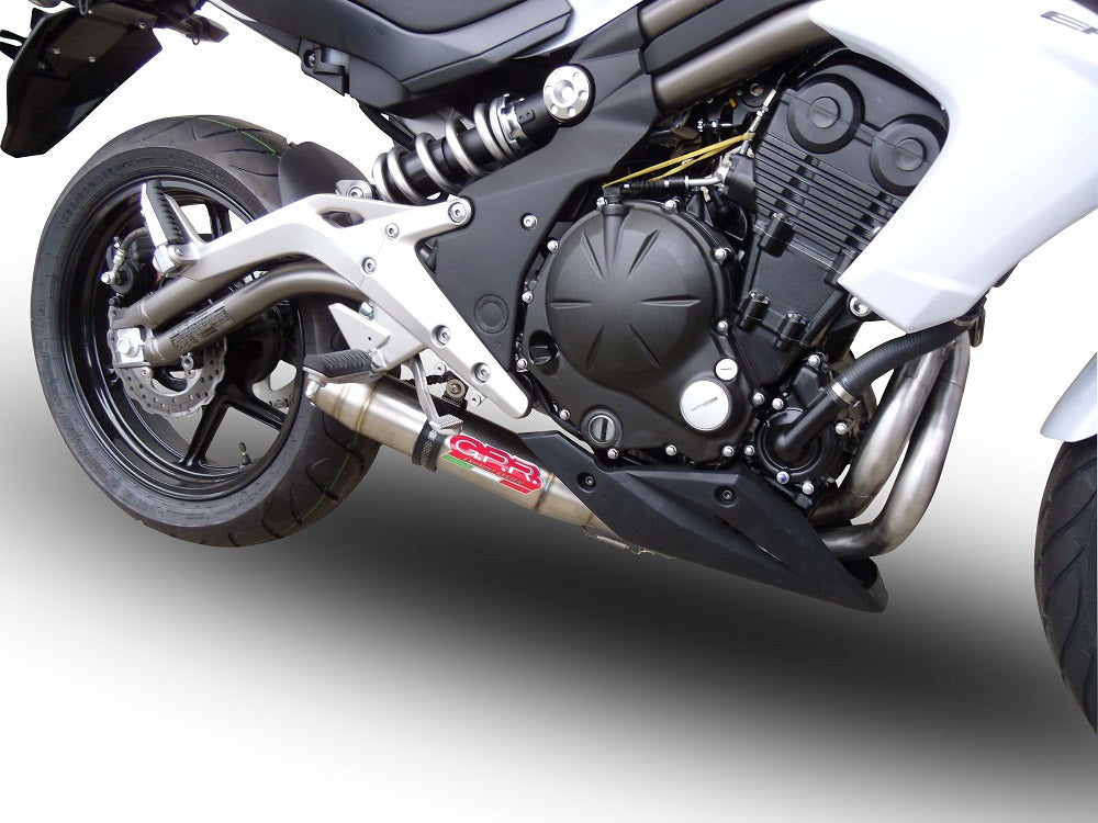 Kawasaki ER6N ER6F 2012-2016 Exhaust GPR Full System Deeptone Inox