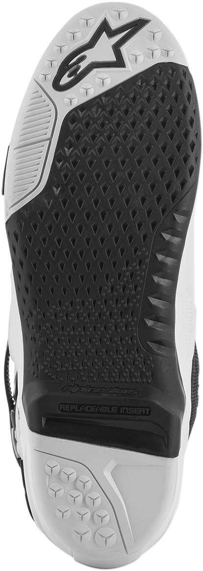 Botas ALPINESTARS Tech 10 Supervented - Blanco - Talla 10 de EE. UU. 2010520-20-10