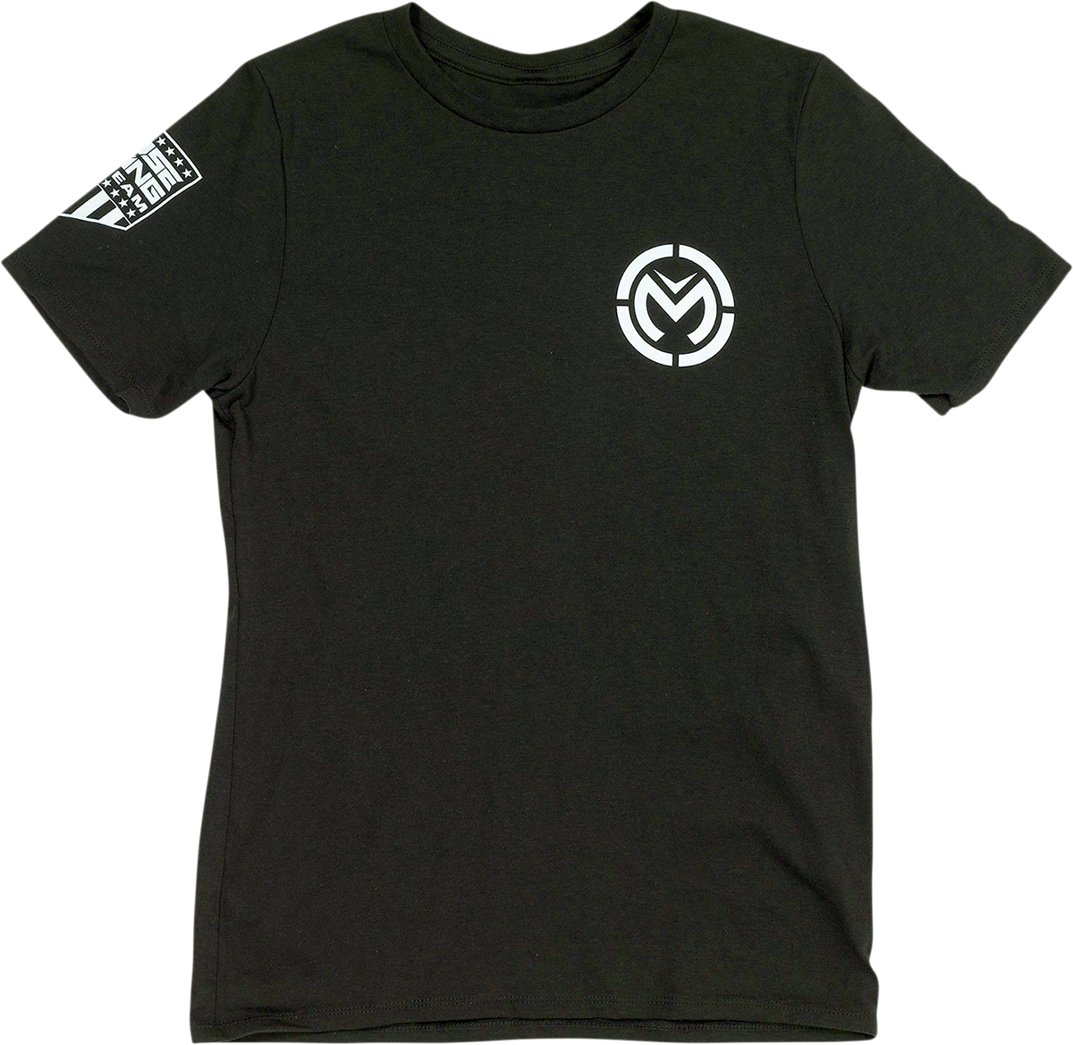 Camiseta juvenil del equipo profesional MOOSE RACING - Negra - Talla mediana 3032-3382