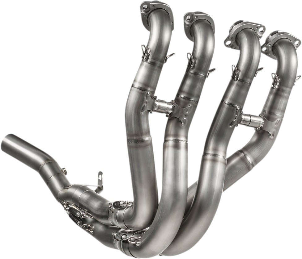 Colectores de escape Akrapovic para Kawasaki ZX10R 2021-2024, tubo de enlace E-K10E2