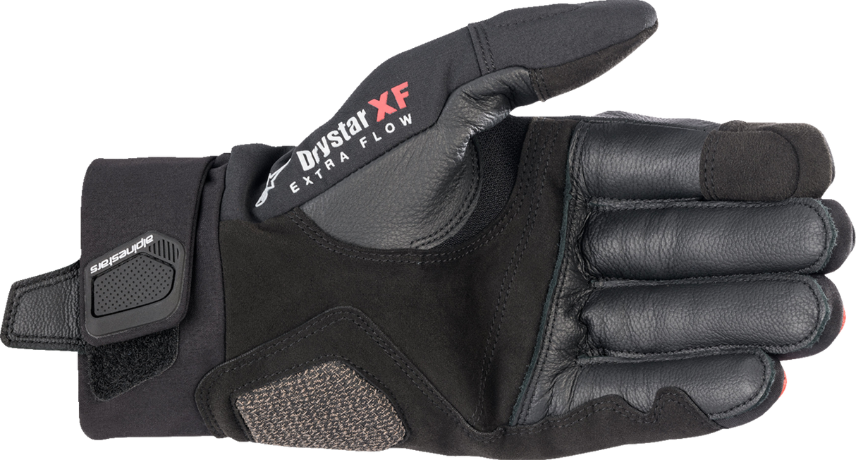 Guantes ALPINESTARS Hyde XT DrystarXF® - Negro/Rojo brillante - Mediano 3522523-1303-M