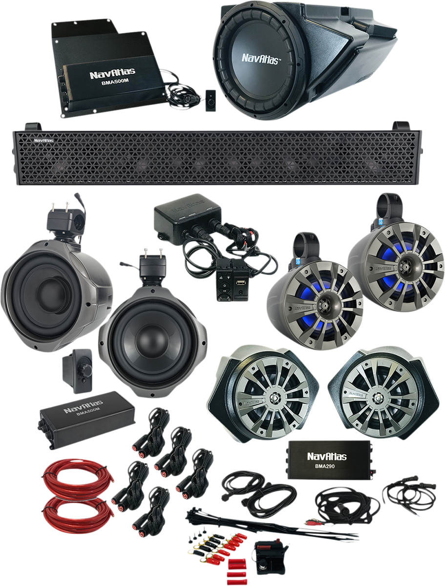 Kit de audio NAVATLAS - Zona 6 - RZR RZR2ZONE6