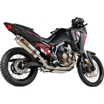 AKRAPOVIC Racing Line Exhaust System - Titanium - CRF1100L Africa Twin DCT 2020-2022 ,2024 S-H11R3-WT