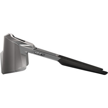 Gafas de sol 100% Aerocraft - Cromo negro - HiPER Plata 60032-00015