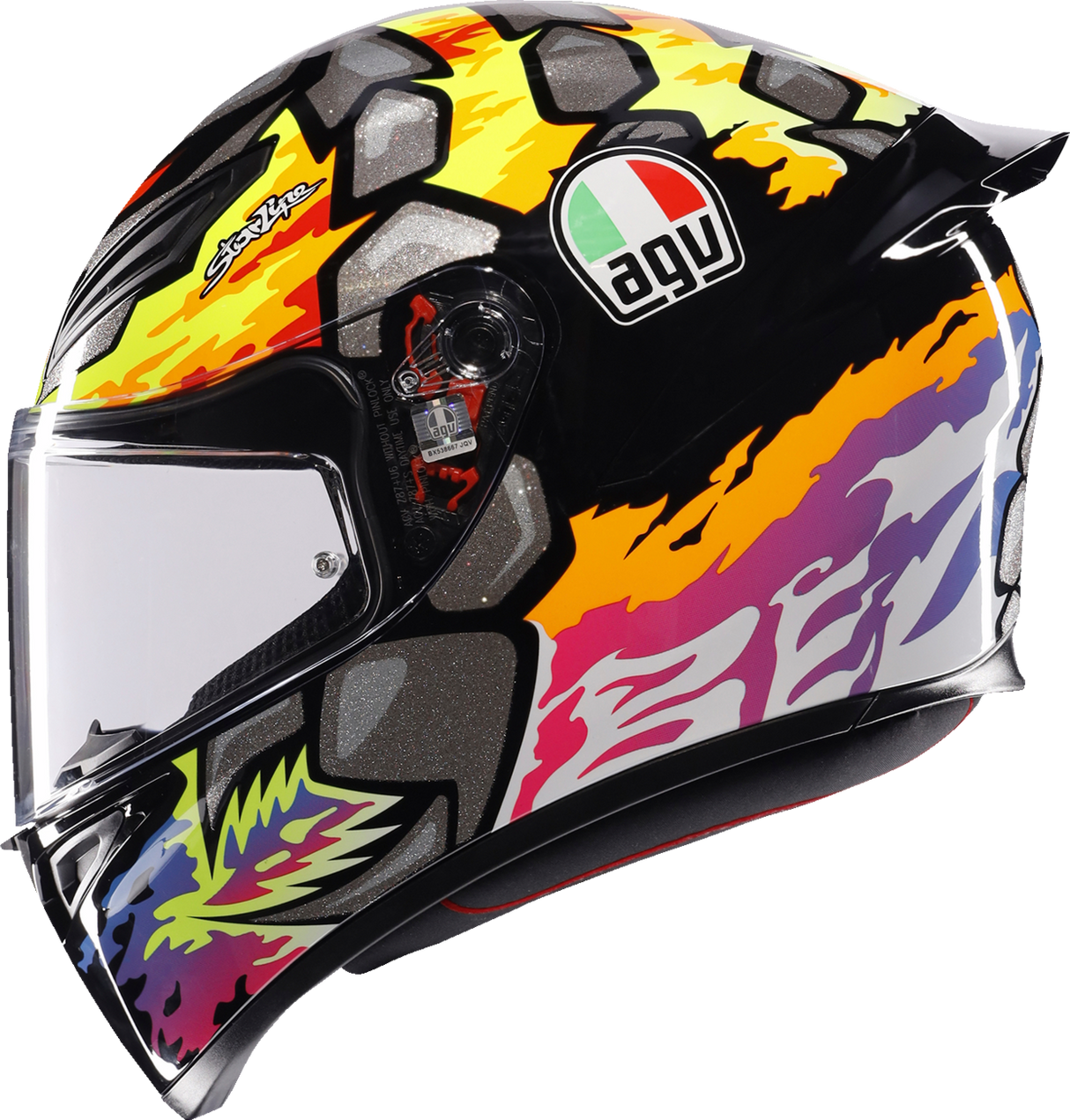 Casco de moto AGV K1 S - Bezzecchi 2023 - Grande 2118394003-039-L