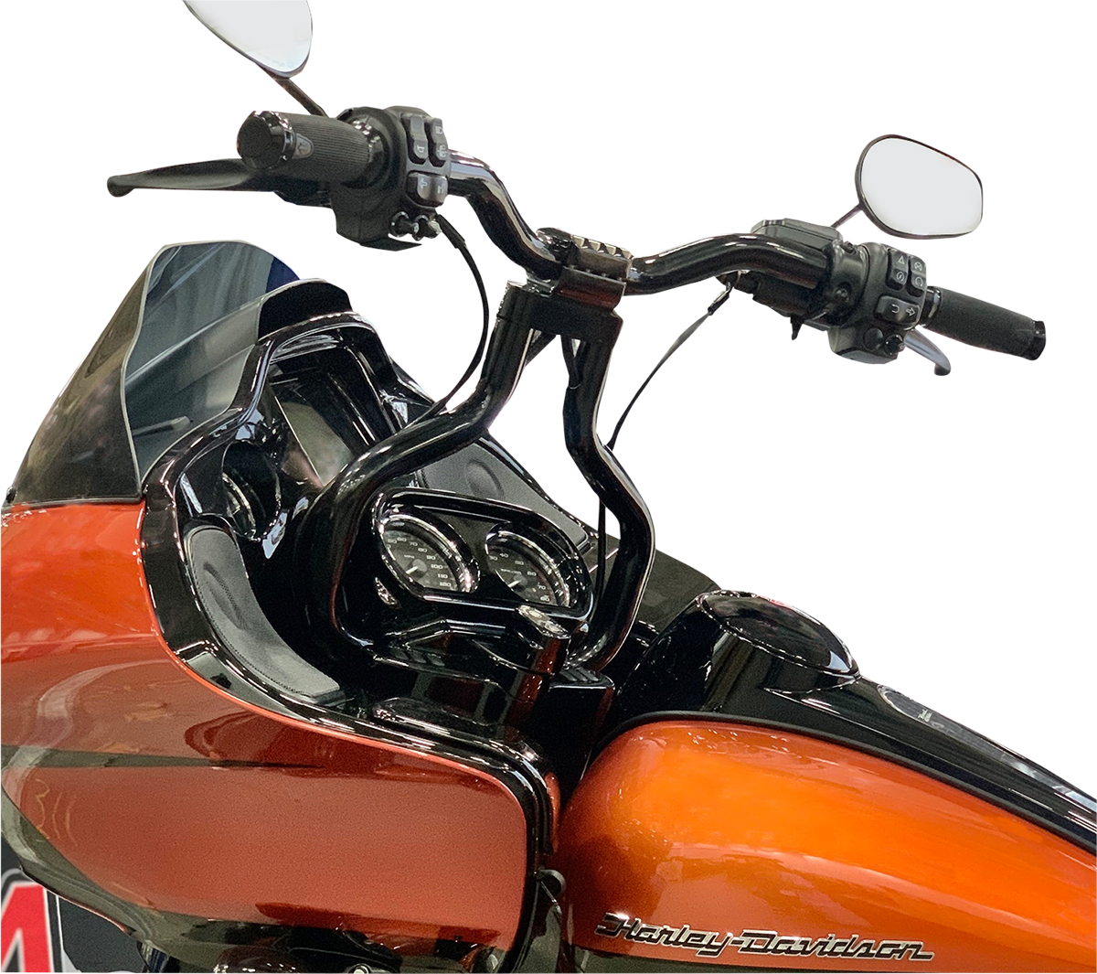 Manillar LA CHOPPERS - Kage Fighter - 14" - Negro LA-7339-14B