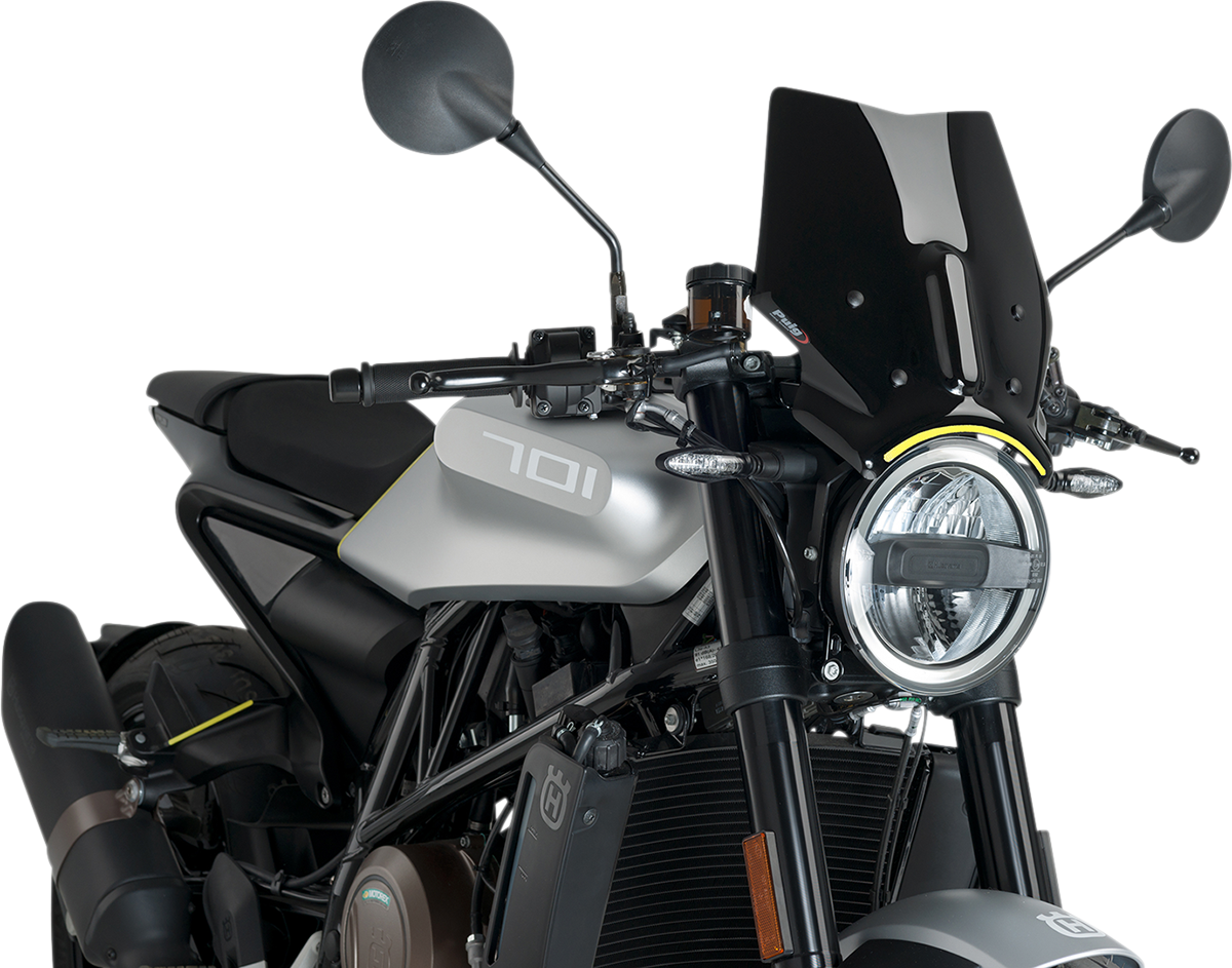 Cúpula PUIG HI-TECH PARTS Nueva Generación - Negra - Husqvarna 9750N