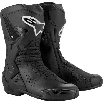 Botas ventiladas ALPINESTARS Stella SMX-6 V3 para mujer - Negras - Talla 4 EE. UU./37 UE 2223425-10-37
