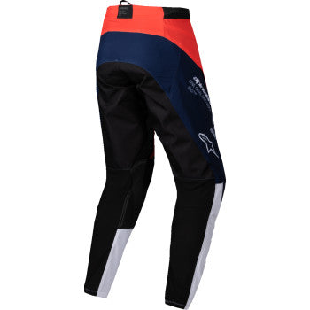 Pantalones ALPINESTARS Pro-Dura - Azul marino/Naranja intenso/Blanco - 38 3720125-7162-38